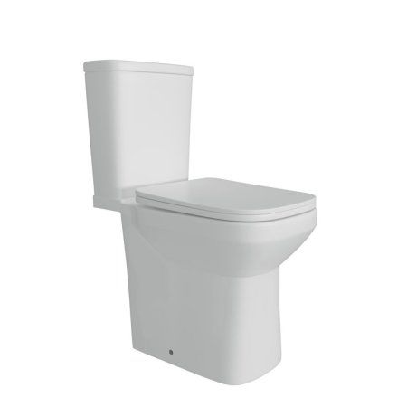 Унитаз напольный Teymi Kati безободковый, сиденье микролифт T40703