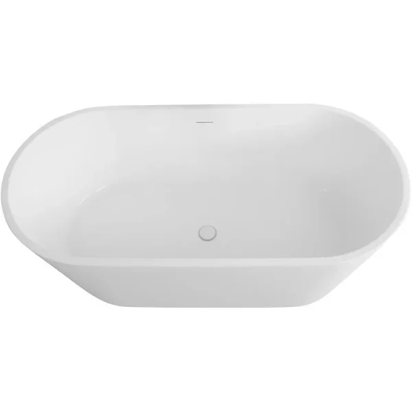 Акриловая ванна Art&Max Torino AM-TORINO-1700-780 170x78 см, отдельностоящая, белый