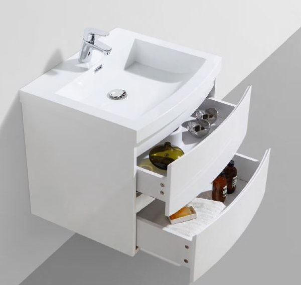 Тумба с раковиной BelBagno Prospero 60 bianco lucido