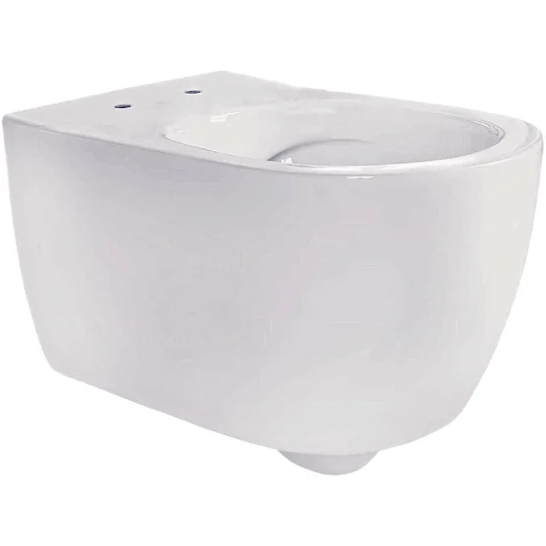 Унитаз подвесной Aquatek Поларис AQ0700-01 безободковый, с сиденьем микролифт, белый