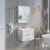 Тумба-умывальник COMFORTY Comforty Никосия-70П дуб белый с раковиной COMO 70