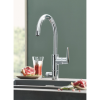 Смеситель Grohe Blue Pure BauCurve 30386000 хром, + фильтр