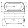Ванна акриловая Riho Desire BD0700500000000 184x84