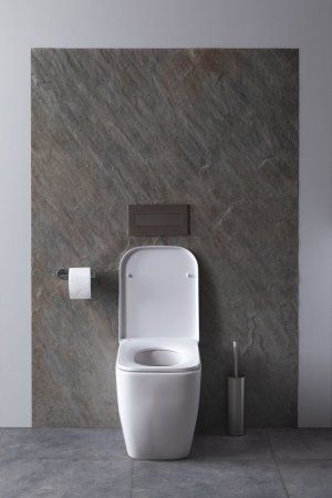 Чаша приставного унитаза Allen Brau Infinity 4.21003.20 белый глянец