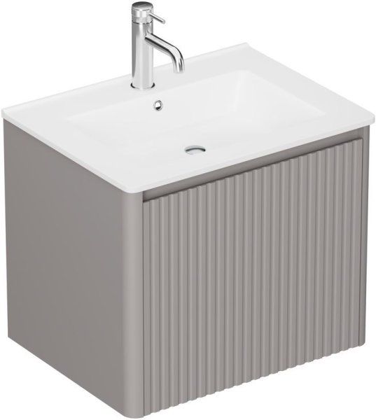 Тумба под раковину Allen Brau Gravity 60 1.370016.PGM платина матовый