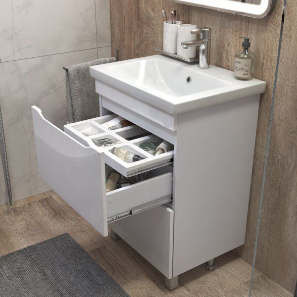 Тумба VIGO Grani под раковину Grani 600-0-2 (Como) (201)