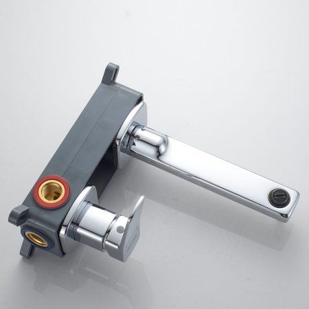 Смеситель для раковины однорычажный встроенный Shevanik S9941, Хром