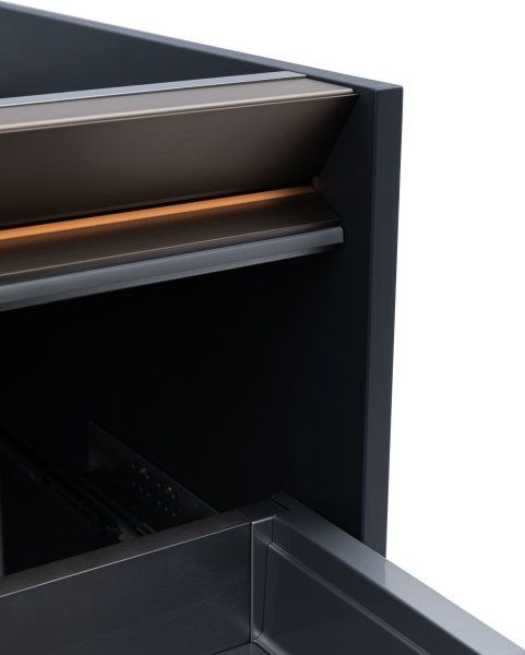 Тумба под раковину Allen Brau Activity 120 1.34015.AM антрацит матовый/олива браш