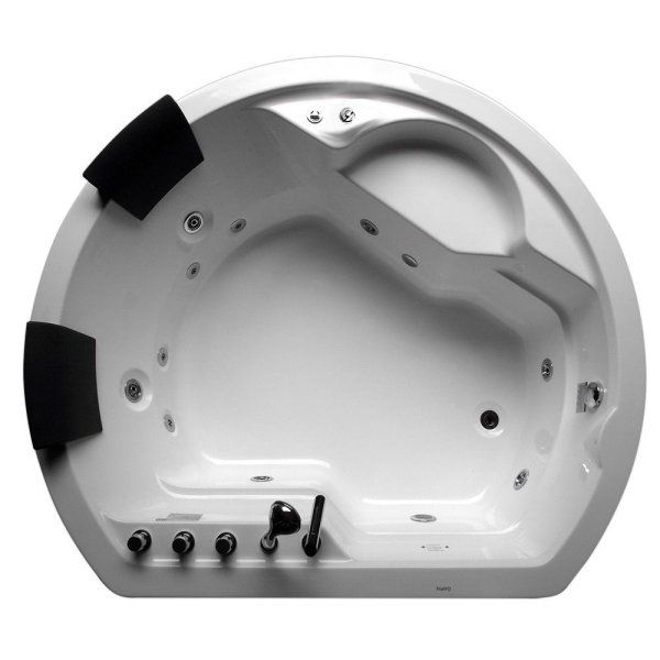 Акриловая ванна Gemy G9053 B с гидромассажем