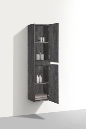 Шкаф-пенал Vincea Chiara/Luka VSC-2CL150GS 35x35x170 G.Stone