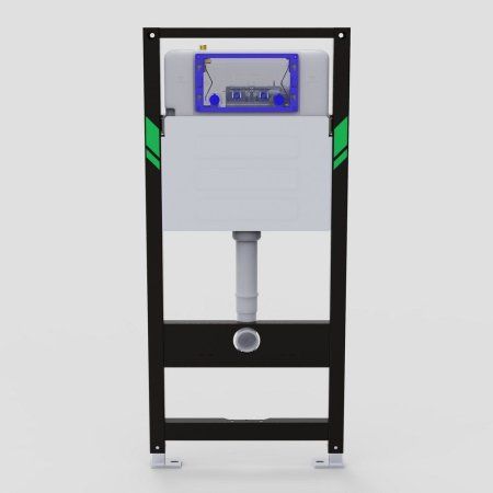 Инсталляция B&W WI -0900 для подвесных унитазов (1095х545х96)