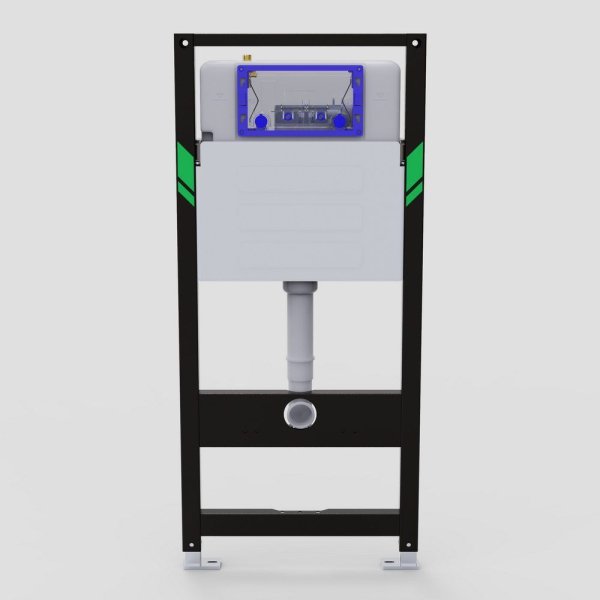 Инсталляция B&W WI -0900 для подвесных унитазов (1095х545х96)