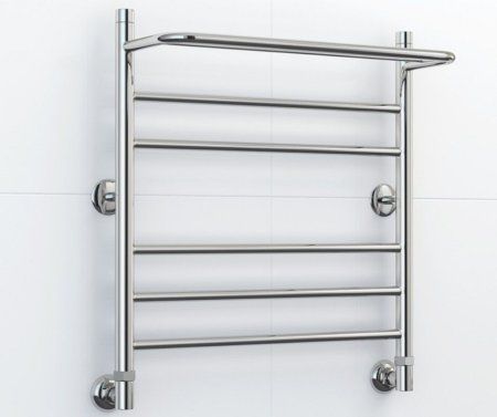 Полотенцесушитель водяной Стилье Универсал-57 100х50 с полкой, хром