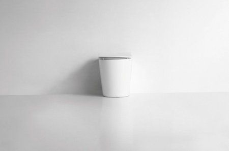 Унитаз приставной CeramaLux 3178, Бело-Глянцевый