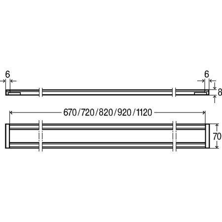 Монтажная рама Viega Advantix 736842 120 грани ровные, хром матовый