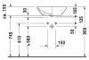 Раковина Duravit Bacino 0334520000