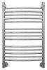 Полотенцесушитель водяной Сунержа Богема 800x500 хром выгнутый, с дополнительной перемычкой