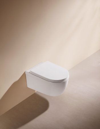 Унитаз подвесной ARROW AHB2105H белый / крышка PG017-ZPA