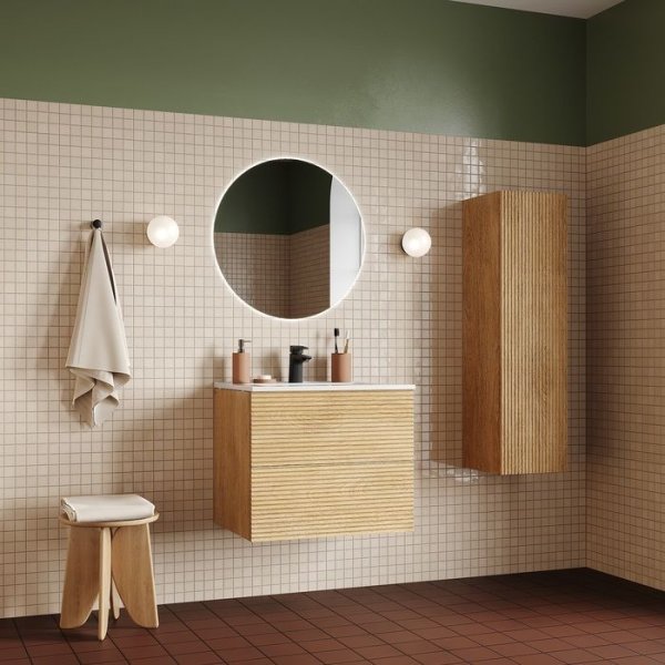 Пенал подвесной, 30 см, дуб светлый, Bild, IDDIS, BIL30V0i97