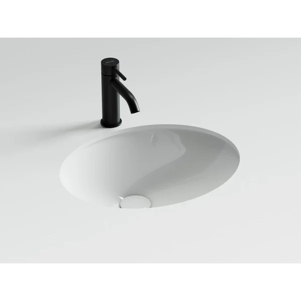 Раковина Ceramicanova Era CN15005 46,5x38 см, встраиваемая снизу, белый