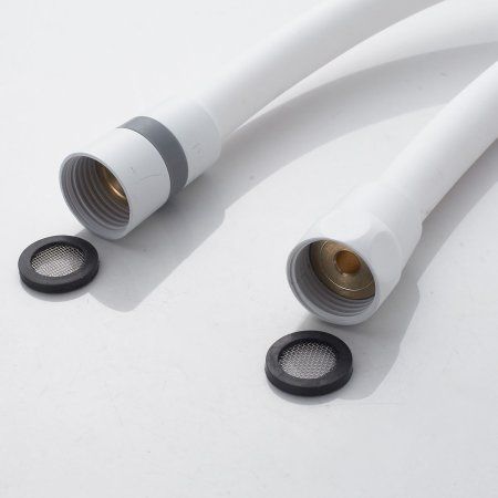 Смеситель для душевой кабины однорычажный  Shevanik S4716C, Белый