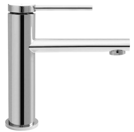Смеситель для раковины (умывальника) REA OVAL CHROME хром низкий, REA-B6514