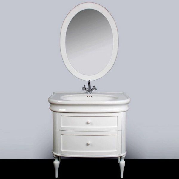 Зеркало Tiffany World 7705 70 белый матовый