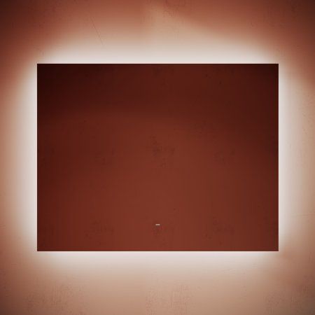 Зеркало для ванной комнаты SANCOS SQUARE 900х700 с подсветкой,  SQ900