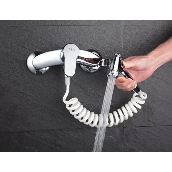 Гигиенический душ D&K Rhein.Marx DA1394541 со смесителем, хром