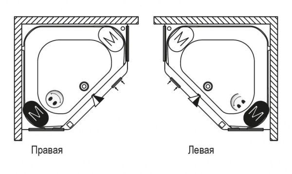Ванна акриловая Riho Austin BA1100500000000 145x145