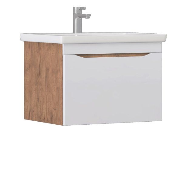 Тумба VIGO под раковину Grani 700-0-1 (Como) навесная дуб золотой (165 дуб золотой)