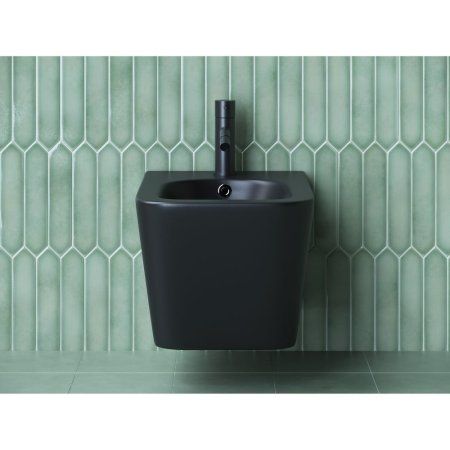 Биде подвесное Ceramica Nova Metric CN3008MB черный матовый