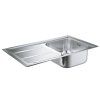 Мойка кухонная Grohe K400 31568SD0 нержавеющая сталь, матовая