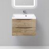 Тумба с раковиной BelBagno Marino MARINO-650-2C-SO-RN-P 65 rovere nature