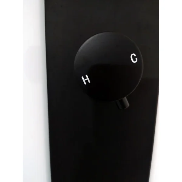 Душевая кабина Esbano Muse ESM-PENTA-90 (Left) ESKM90PRL 90x90x215 см L, с крышей, низкий поддон, профиль черный матовый, стекло прозрачное