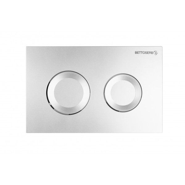 Инсталляция BETTOSERB Sava Free Standing+клавиша смыва COOL хром матовый (SFS40006468)