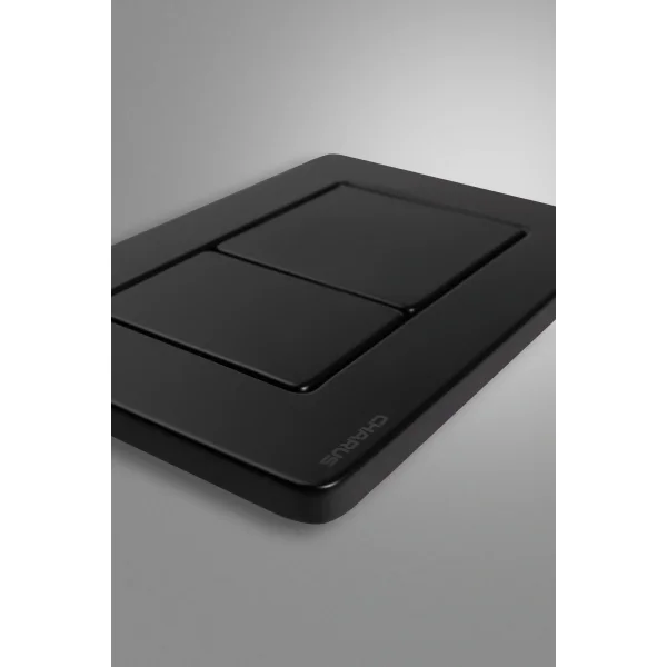 Кнопка смыва Charus Robusto FP.310.MB.05 для инсталляции, черный матовый