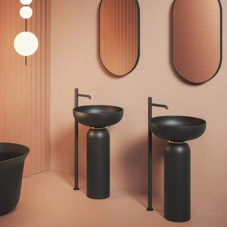 Раковина ArtCeram Jolie JOL001 03;00 50 nero lucido