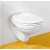 Унитаз подвесной Villeroy & Boch Omnia Classic 76821001+016003 с крышкой-сиденьем, белый альпин