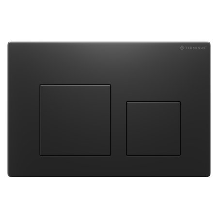 Клавиша смыва Terminus 82K24х16B, черный