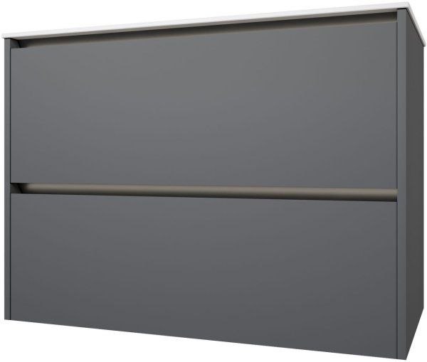 Тумба под раковину Allen Brau Activity 90 1.34013.PGM платина матовый/олива браш