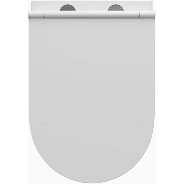 Унитаз подвесной Aquatek Поларис AQ0700-00 безободковый, с сиденьем микролифт, белый