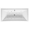 Акриловая ванна Excellent Crown WAEX.CRG19.RELAX.CR 190x90  с гидромассажем, белый/хром