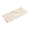 Столешница Sancos TT100A2X 100х46 с отверстием под смеситель, Kreman