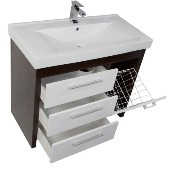 Тумба под раковину Aquanet Тиана 00172680 100 венге