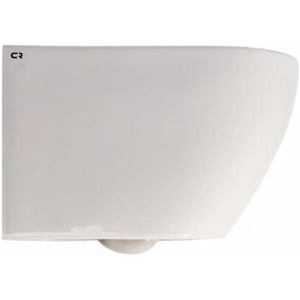 Унитаз подвесной Charus Estella EWC700-121W безободковый, с сиденьем микролифт, белый