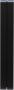 Полка Aquanet Магнум 15x100 черная матовая, вертикальная