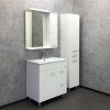 Зеркало-шкаф COMFORTY "Модена М-75" белый матовый