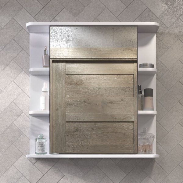 Шкаф VIGO навесной Nova 600 с зеркалом (zsh.NOV.60)