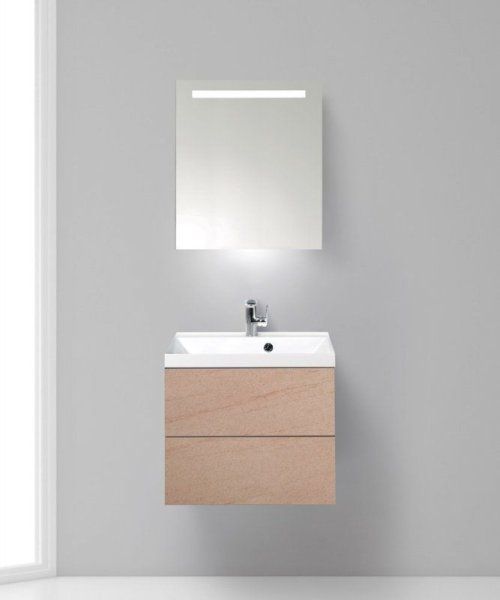Тумба с раковиной BelBagno Regina 60 rosso basalto
